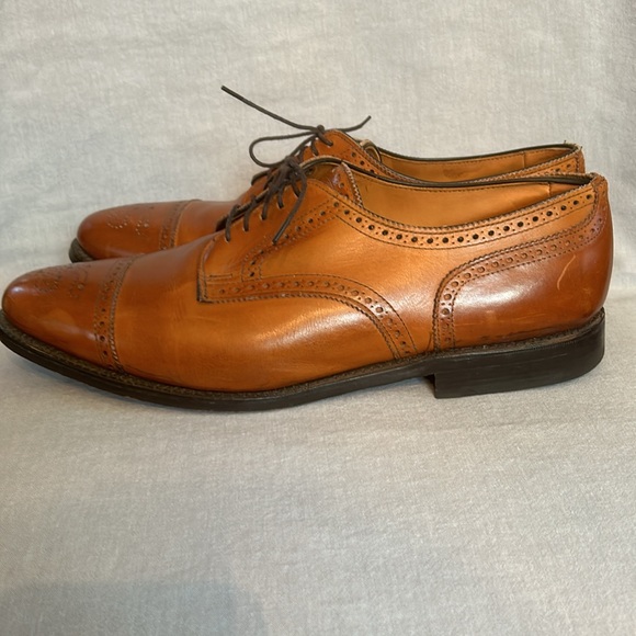 Allen Edmonds Sanford Cap Toe Oxford All Leather with Leather Soles - Picture 6 of 12